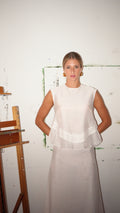 Blusa Tela Off-White