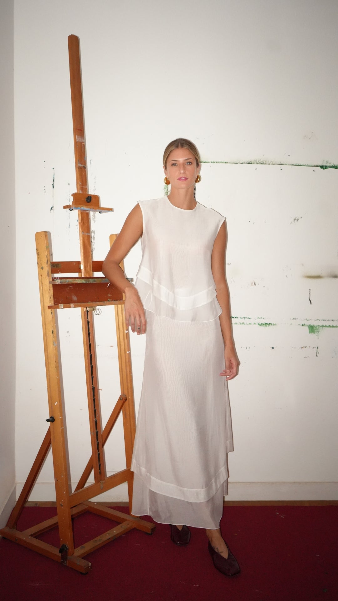 Blusa Tela Off-White