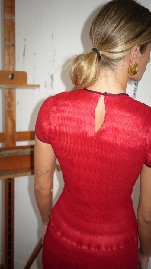 Blusa Lamar Vermelha